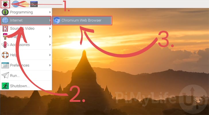 Location of the Chromium Web Browser