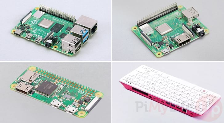 Raspberry Pi Versions