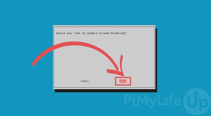 Turn off Screen Blanking on Raspberry Pi