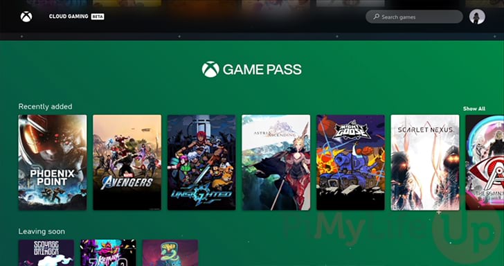 Raspberry Pi Xbox Cloud Gaming Web Interface