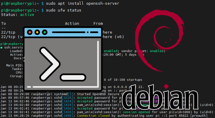 How To Enable SSH On Debian Pi My Life Up