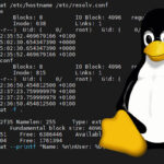 stat command on Linux