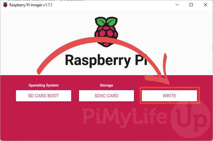 Write Bootloader to Raspberry Pi SD Card