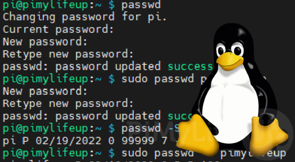 Using the passwd Command on Linux - Pi My Life Up