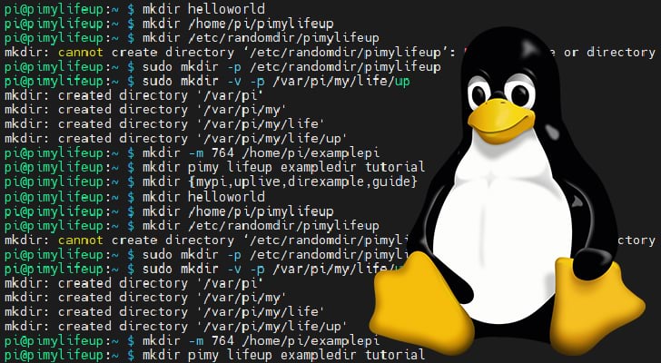 The Mkdir Command On Linux Pi My Life Up