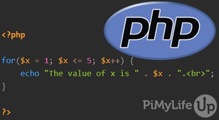 How to use a PHP for loop