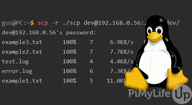 Use scp Command in Ubuntu