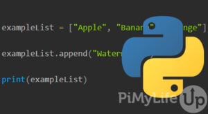 How to Use Python Lists - Pi My Life Up image.