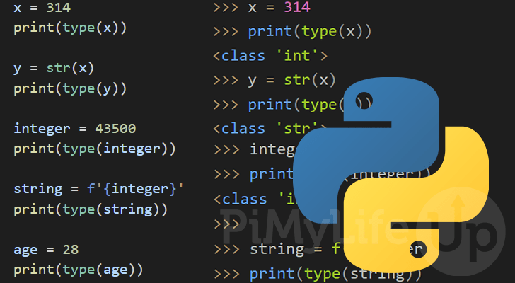 How To Convert An Int To String In Python Pi My Life Up 