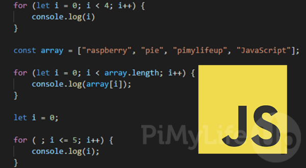 Using a for Loop in JavaScript - Pi My Life Up