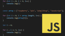 for loops in JavaScript