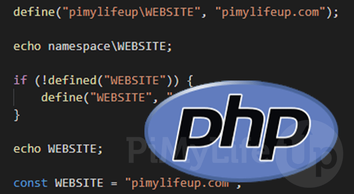 How to use Constants in PHP - Pi My Life Up