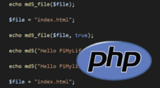 Generate MD5 Hash in PHP