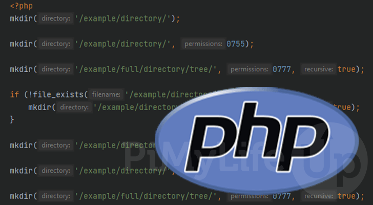 PHP mkdir function