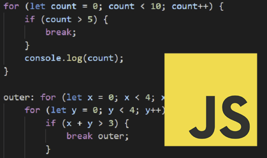 Controlling a loop with the break statement in JavaScript Thumbnail