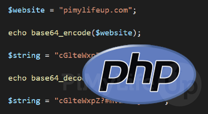 How to Decode and Encode Base64 Strings in PHP - Pi My Life Up