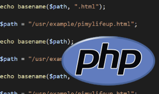 Using the basename() Function in PHP Thumbnail