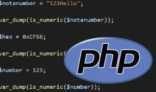 Check if String is a Number in PHP using is_numeric() Thumbnail