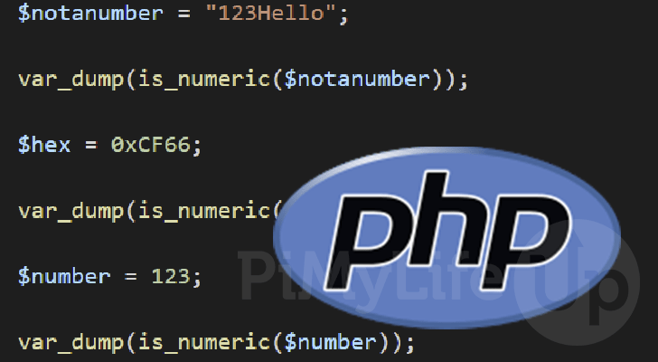 PHP is_numeric Function
