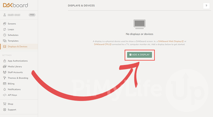 Add A Display for DAKboard on the Raspberry Pi