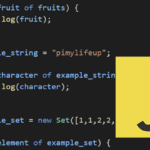 JavaScript for of loops