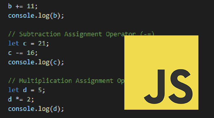 JavaScript Assignment Operators - Pi My ...