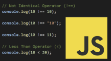 JavaScript Comparison Operators