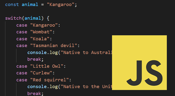 Using the switch Statement in JavaScript - Pi My Life Up