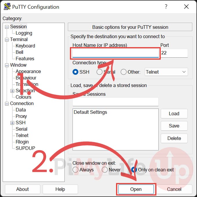 Connect to Vultr VPS With Putty