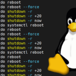 How to reboot Linux