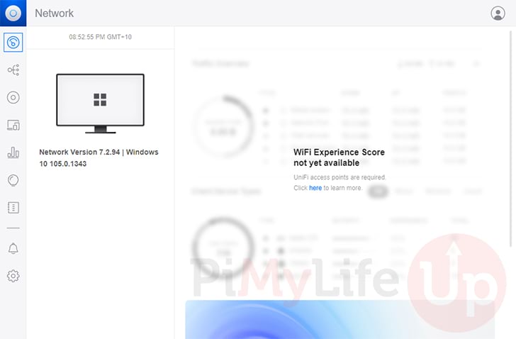 Unifi Controller running