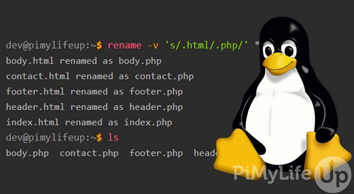 How to Change a File Name in Linux
