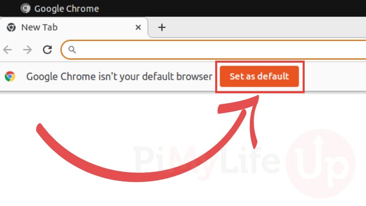 Set Google Chrome as Default Ubuntu Browser