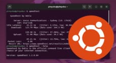 Ubuntu Internet Speed Test
