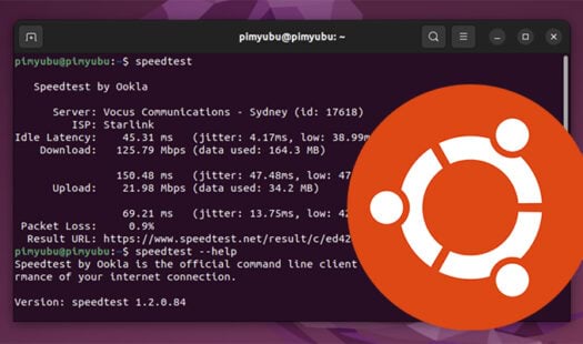 How to Run an Internet Speed Test on Ubuntu Thumbnail