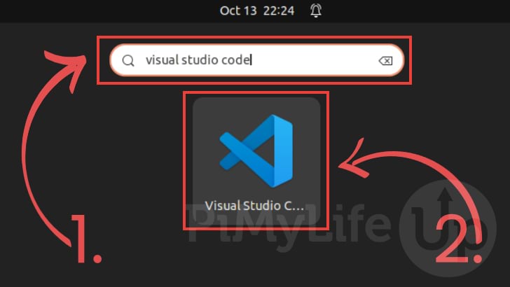 Search for Visual Studio Code