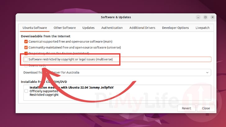 Enable or Disable Multiverse Repository on Ubuntu