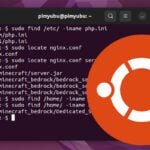 Ubuntu Find Files