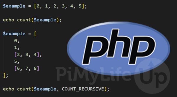 Using the count() Function in PHP - Pi My Life Up