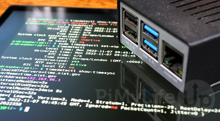 Raspberry Pi Network Time Sync