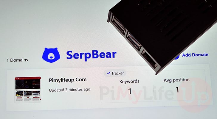 Raspberry Pi SerpBear