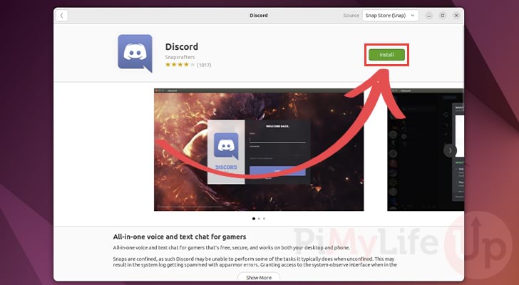 Install Discord to Ubuntu