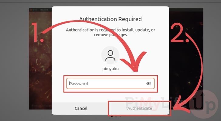 Authentication Required to install