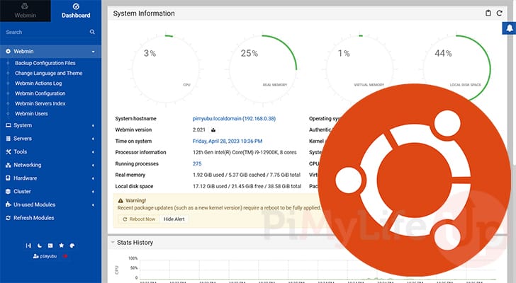 Ubuntu Install Webmin