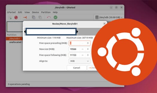 How to Resize a Partition on Ubuntu Thumbnail
