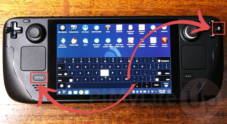 Using the Steam Deck Keyboard in Desktop Mode - Pi My Life Up