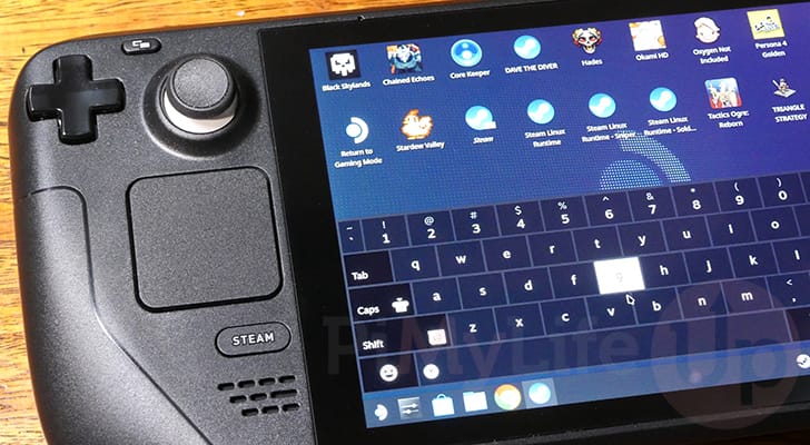 Using the Steam Deck Keyboard in Desktop Mode - Pi My Life Up