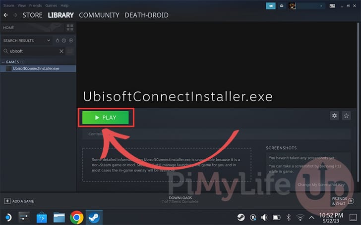 Installing Ubisoft Connect on the Steam Deck - Pi My Life Up