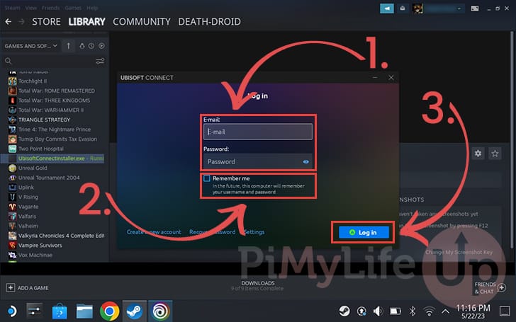 Installing Ubisoft Connect on the Steam Deck - Pi My Life Up