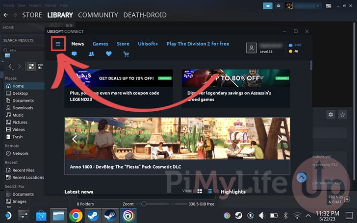 Installing Ubisoft Connect on the Steam Deck - Pi My Life Up